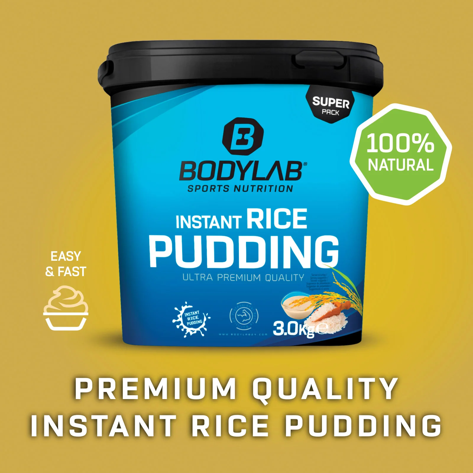 Instant Rice Pudding (2x3000g) - Image 4