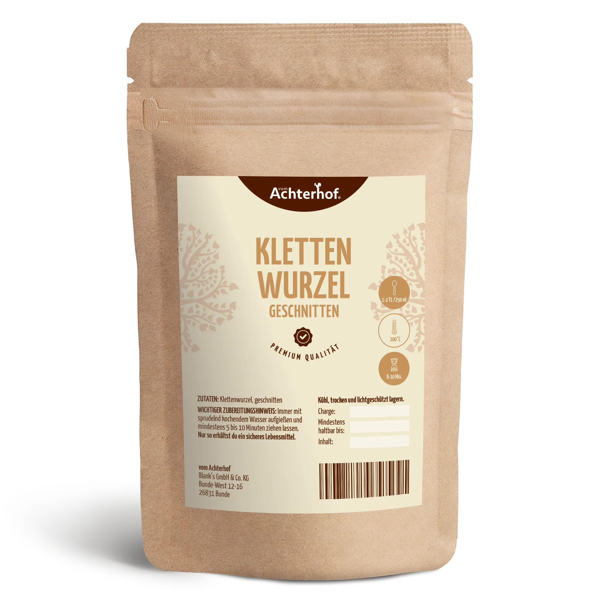 Klettenwurzel geschnitten (250g)