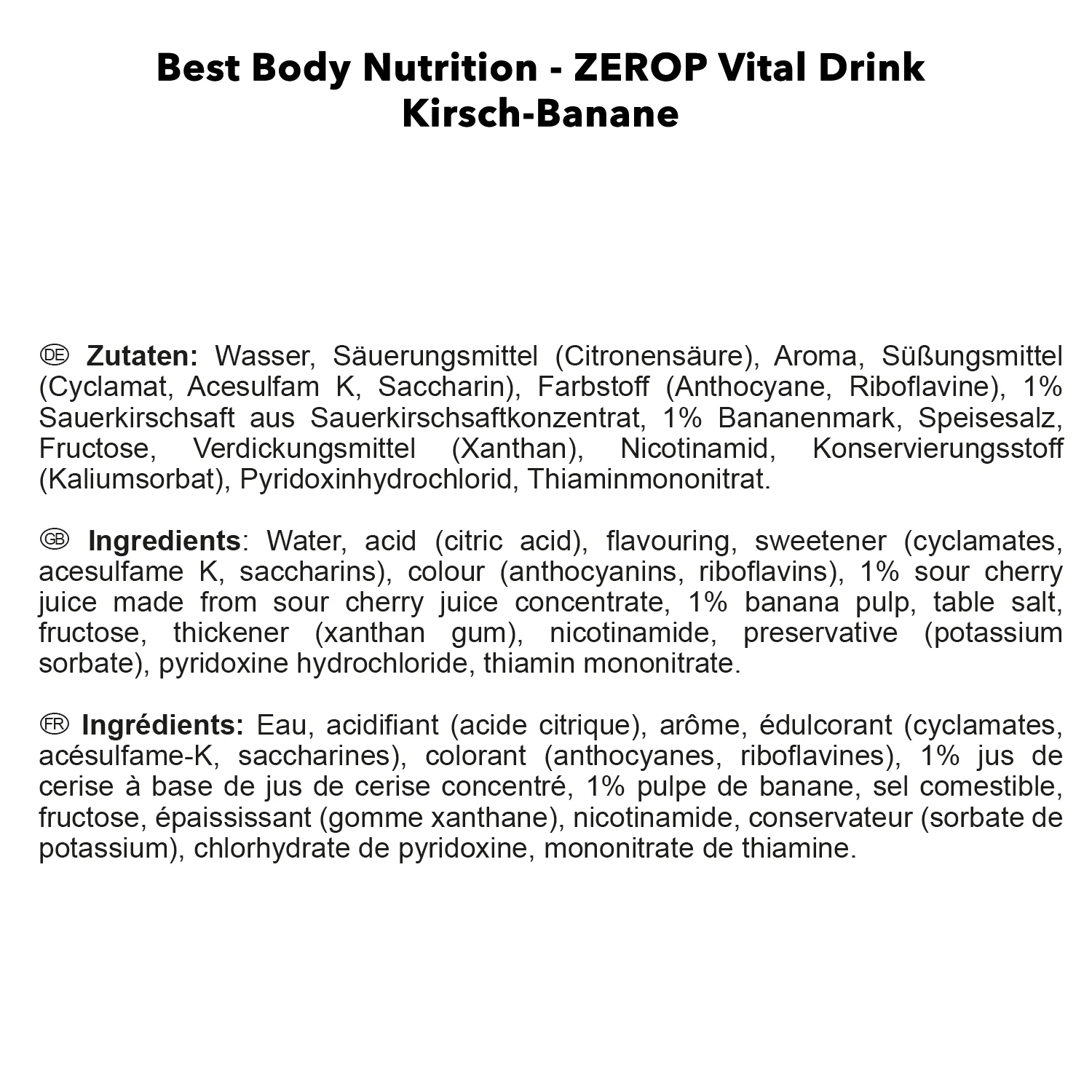 Vital Drink Zerop (1000ml) - Image 50