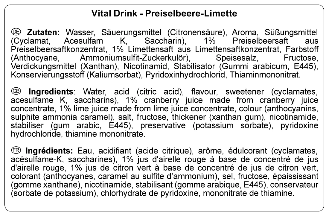 Vital Drink Zerop (1000ml) - Image 59