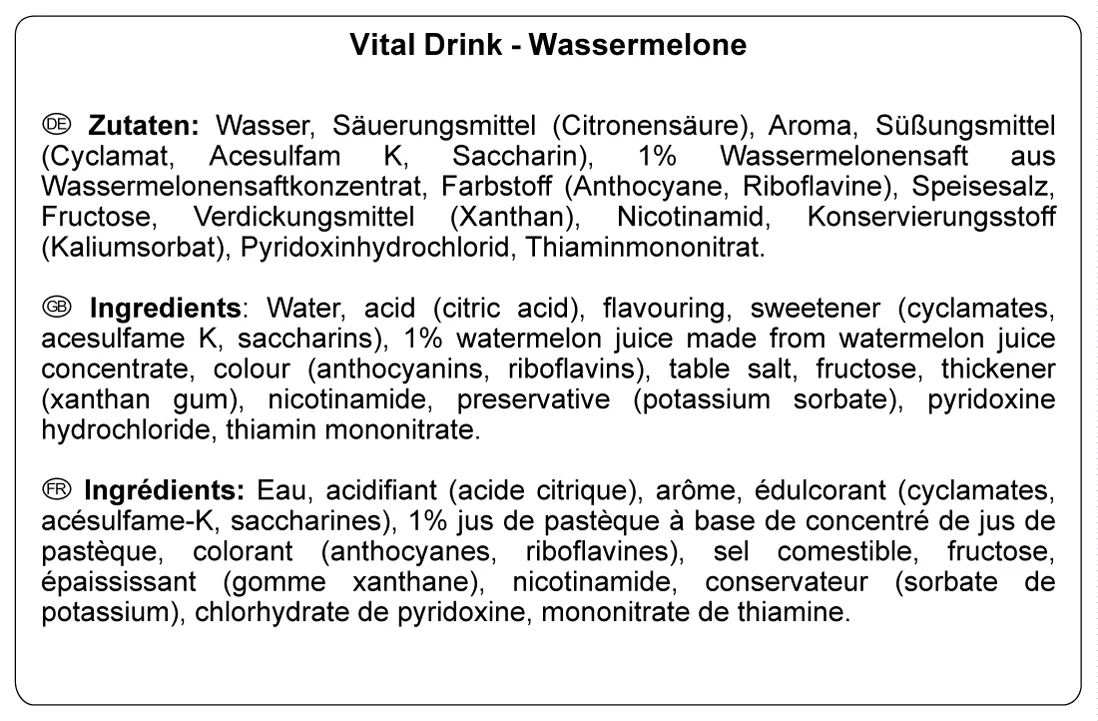 Vital Drink Zerop (1000ml) - Image 89