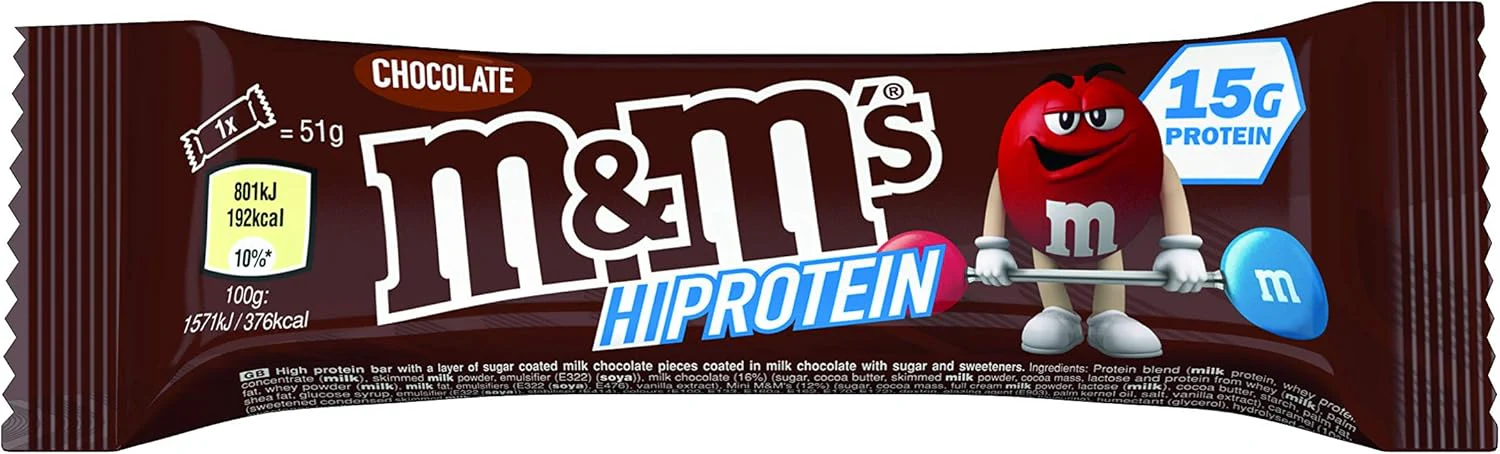 M&M's Hi-Protein Bar (12x51g) - Image 3