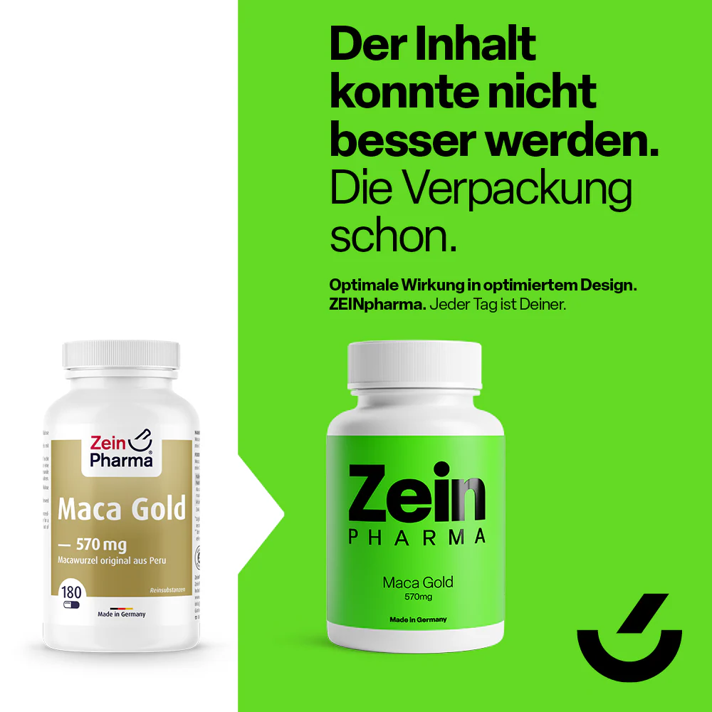 Maca Gold 570mg (180 Kapseln) - Image 3
