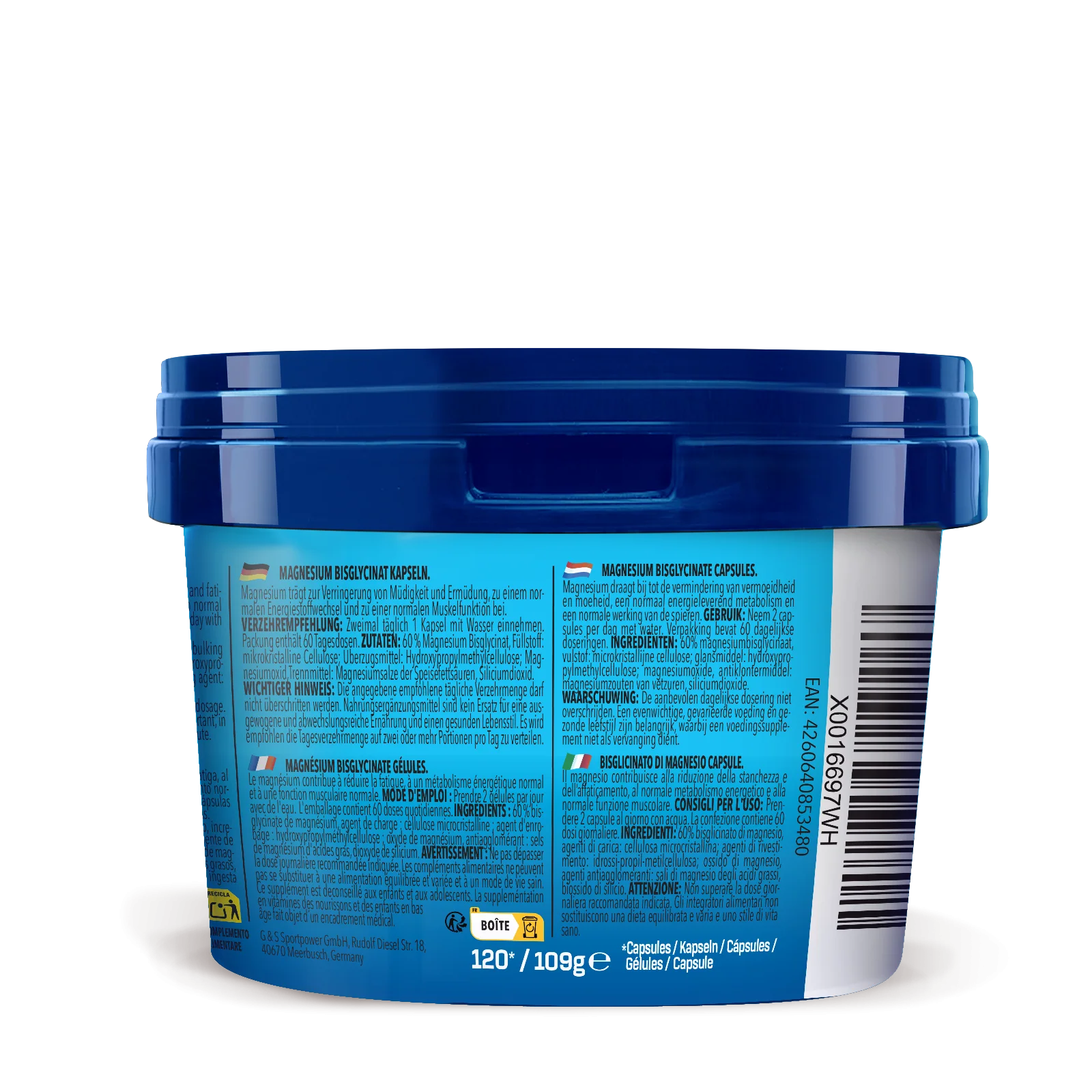 Magnesium Bisglycinate (120 Kapseln) - Image 3