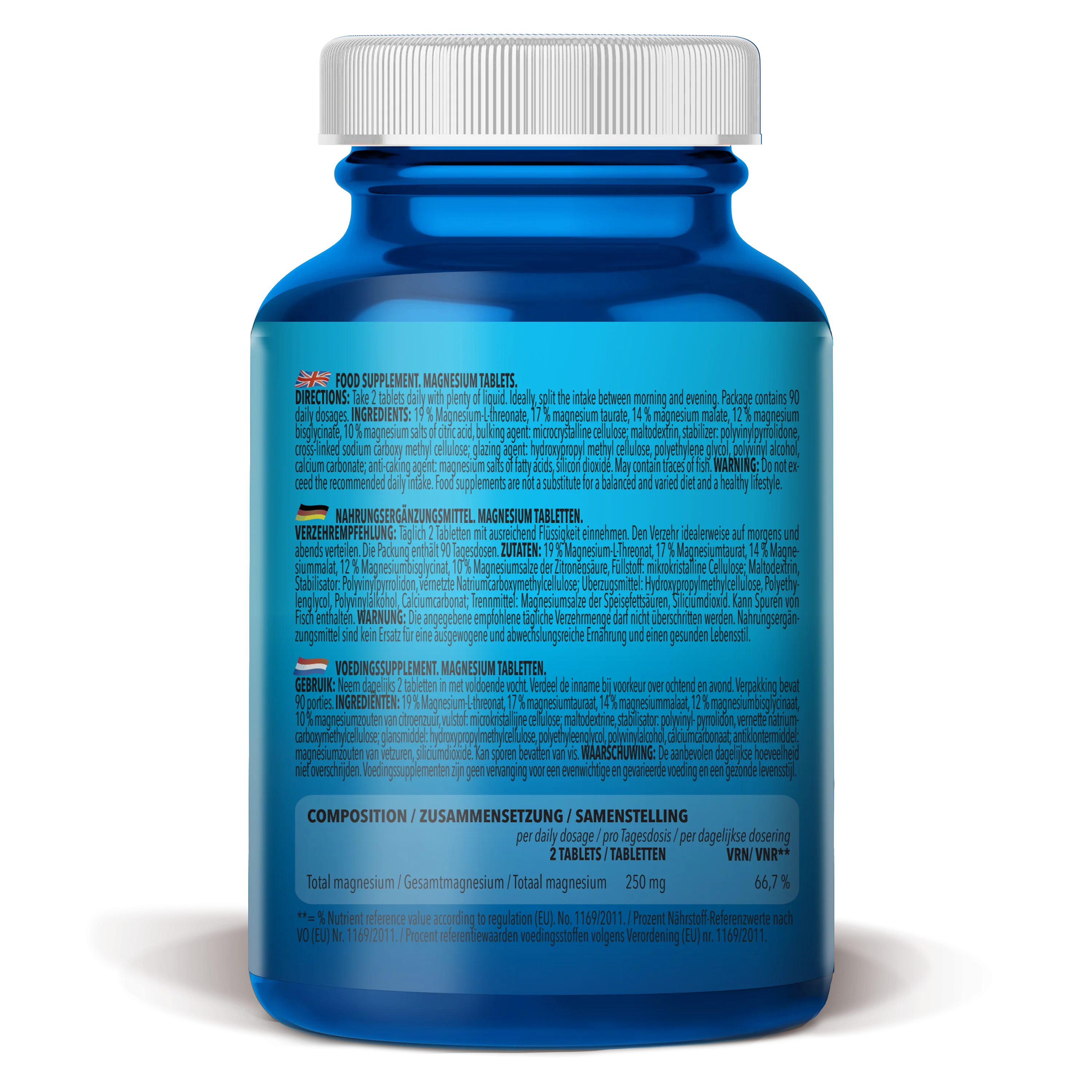 Magnesium Complex (180 Tabletten) - Image 3