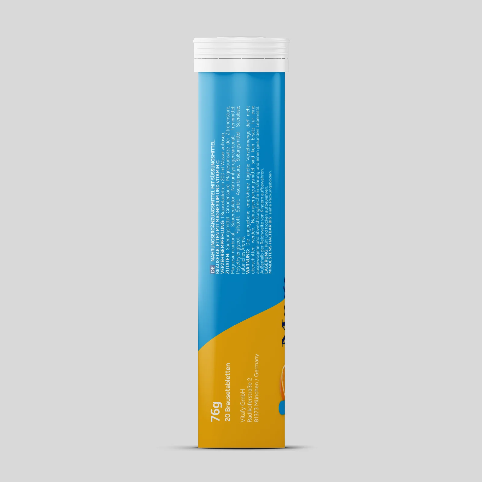 Magnesium + Vitamin C - Orange (20 Brausetabletten) - Image 8
