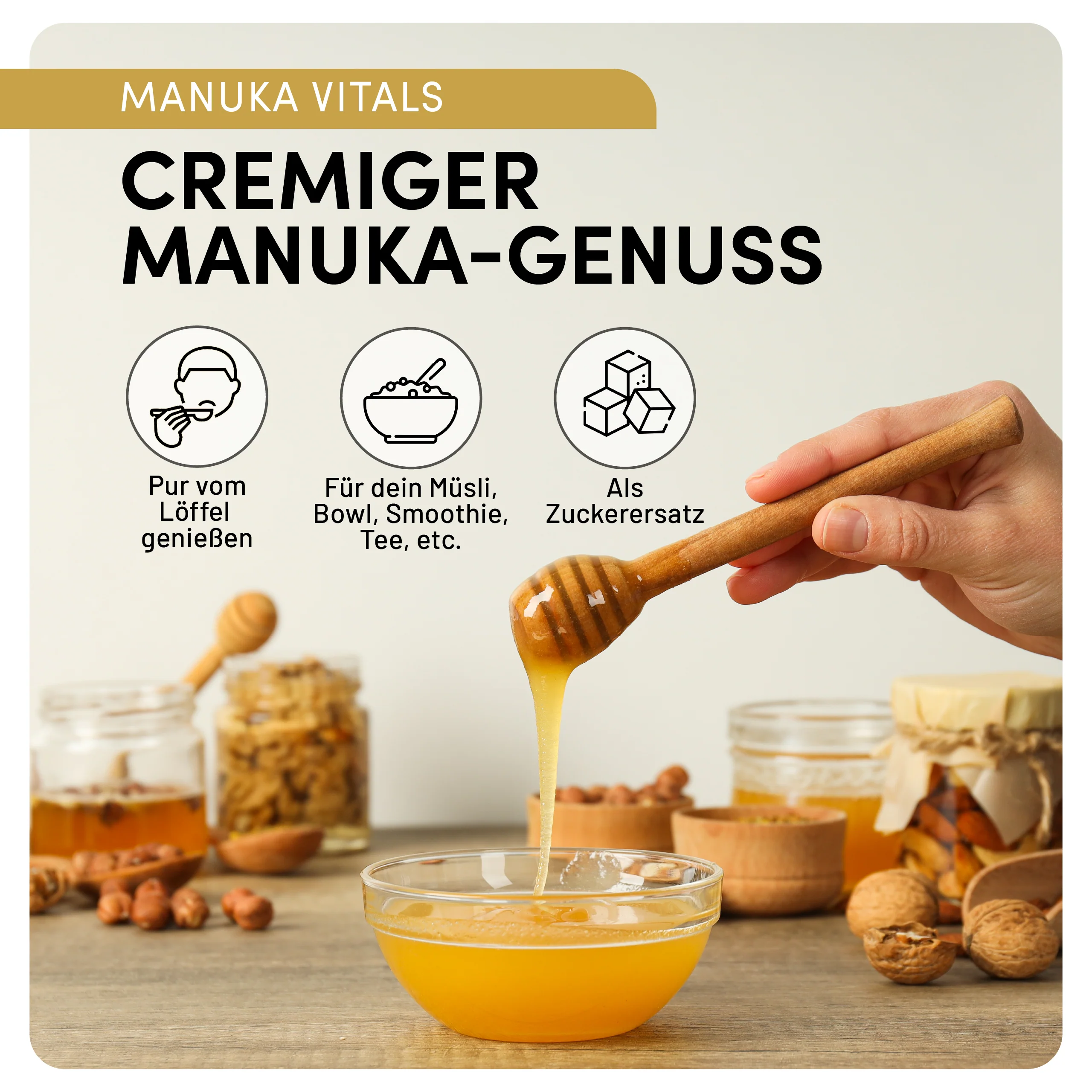 Manuka Vital Honig MGO 700+ (250g) - Image 6