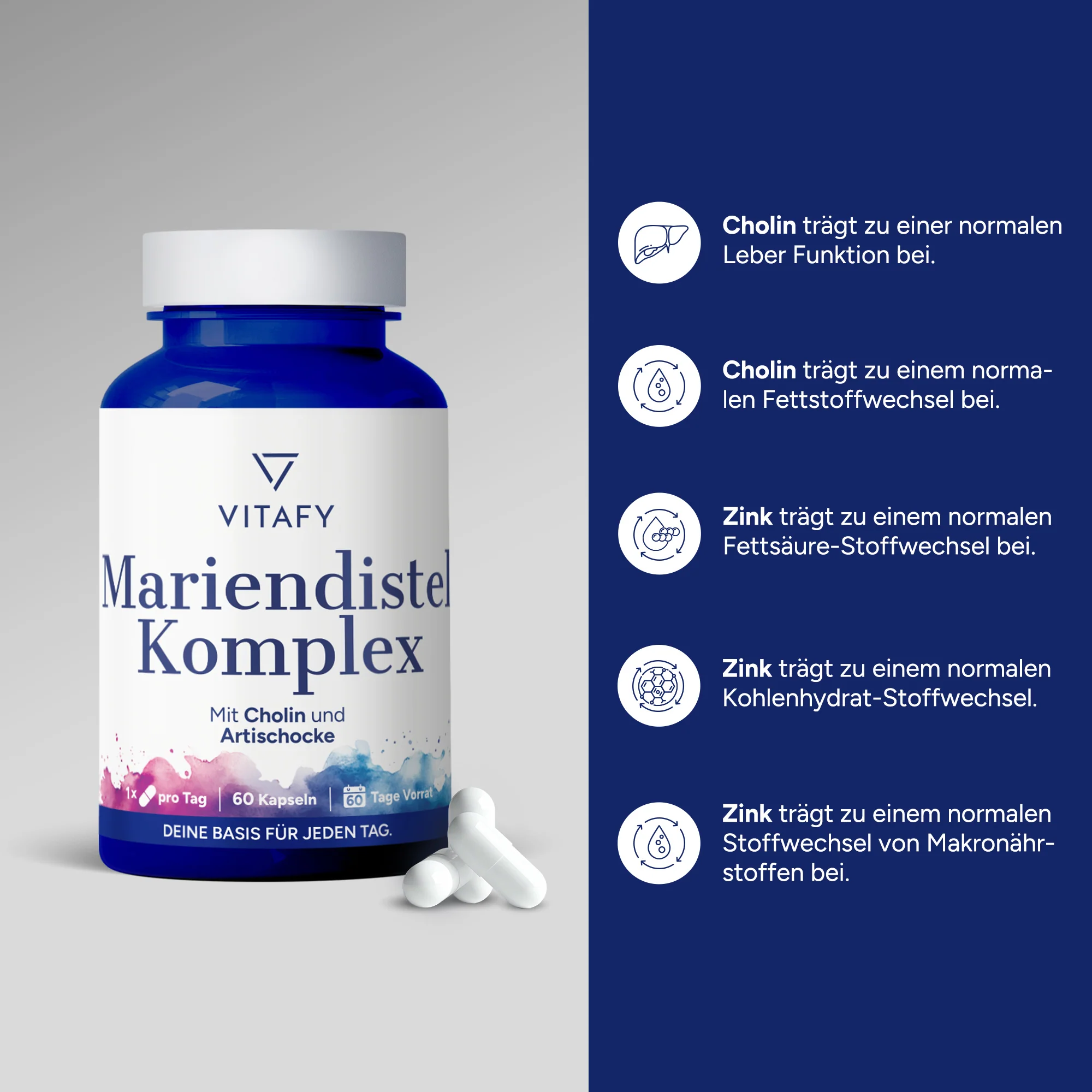 Mariendistel Komplex (60 Kapseln) - Image 2
