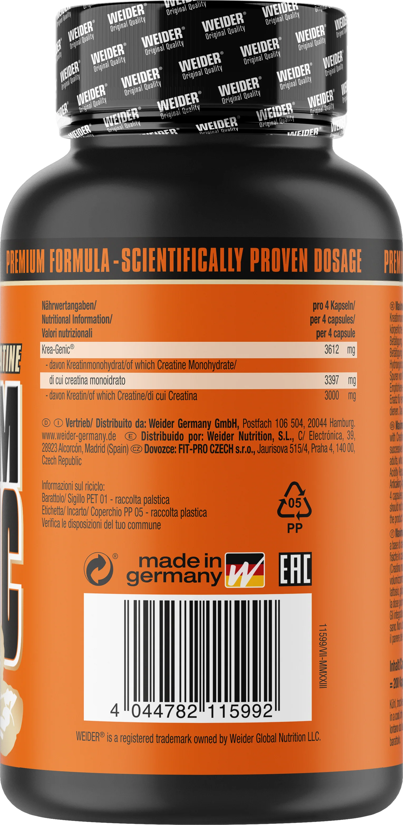 Maximum Krea-Genic (200 Kapseln) - Image 2