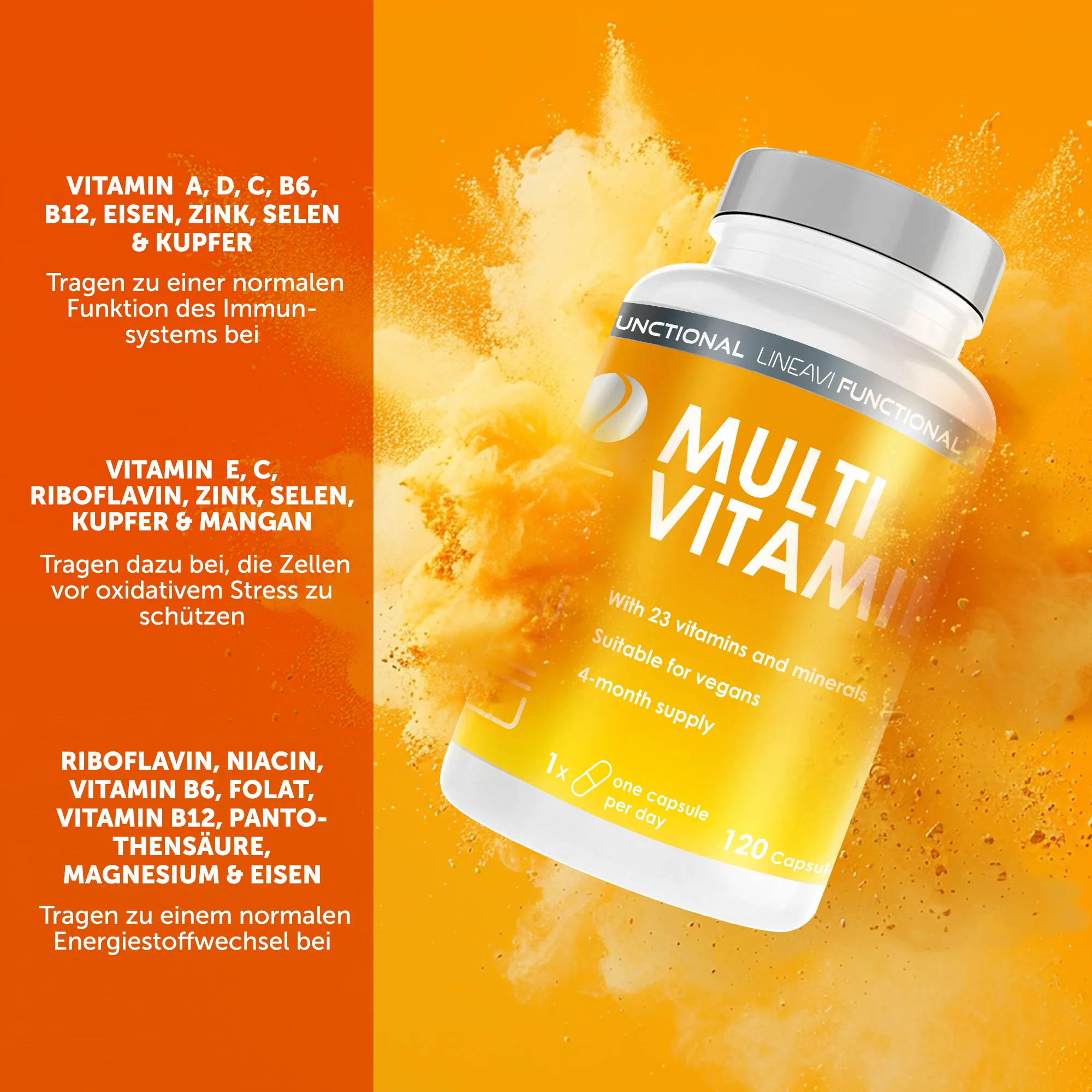 Multivitamin (120 Kapseln) - Image 3