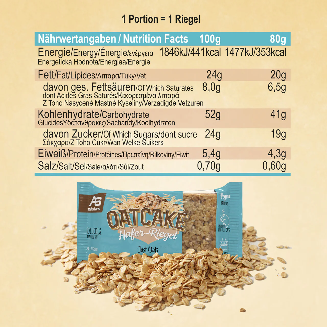 Oatcake (12x80g) - Image 4