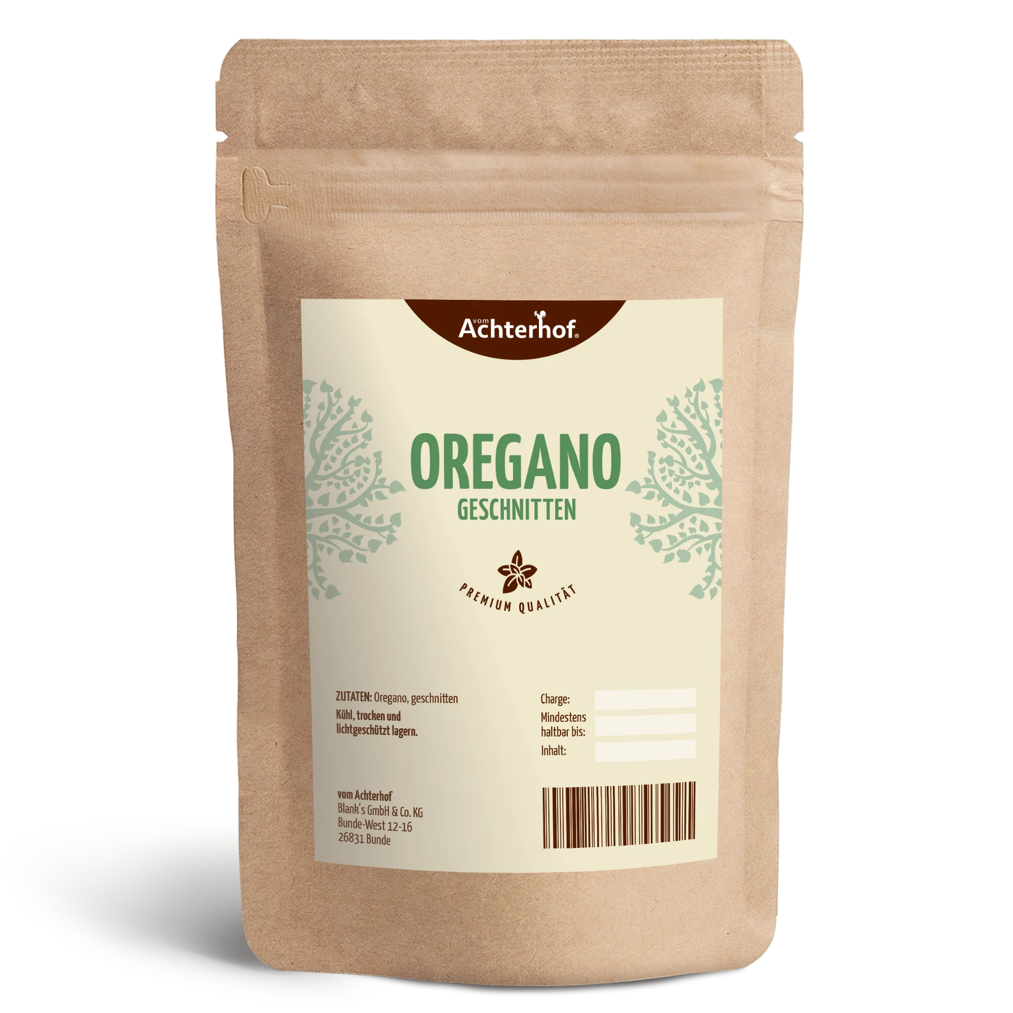 Oregano geschnitten (1000g)