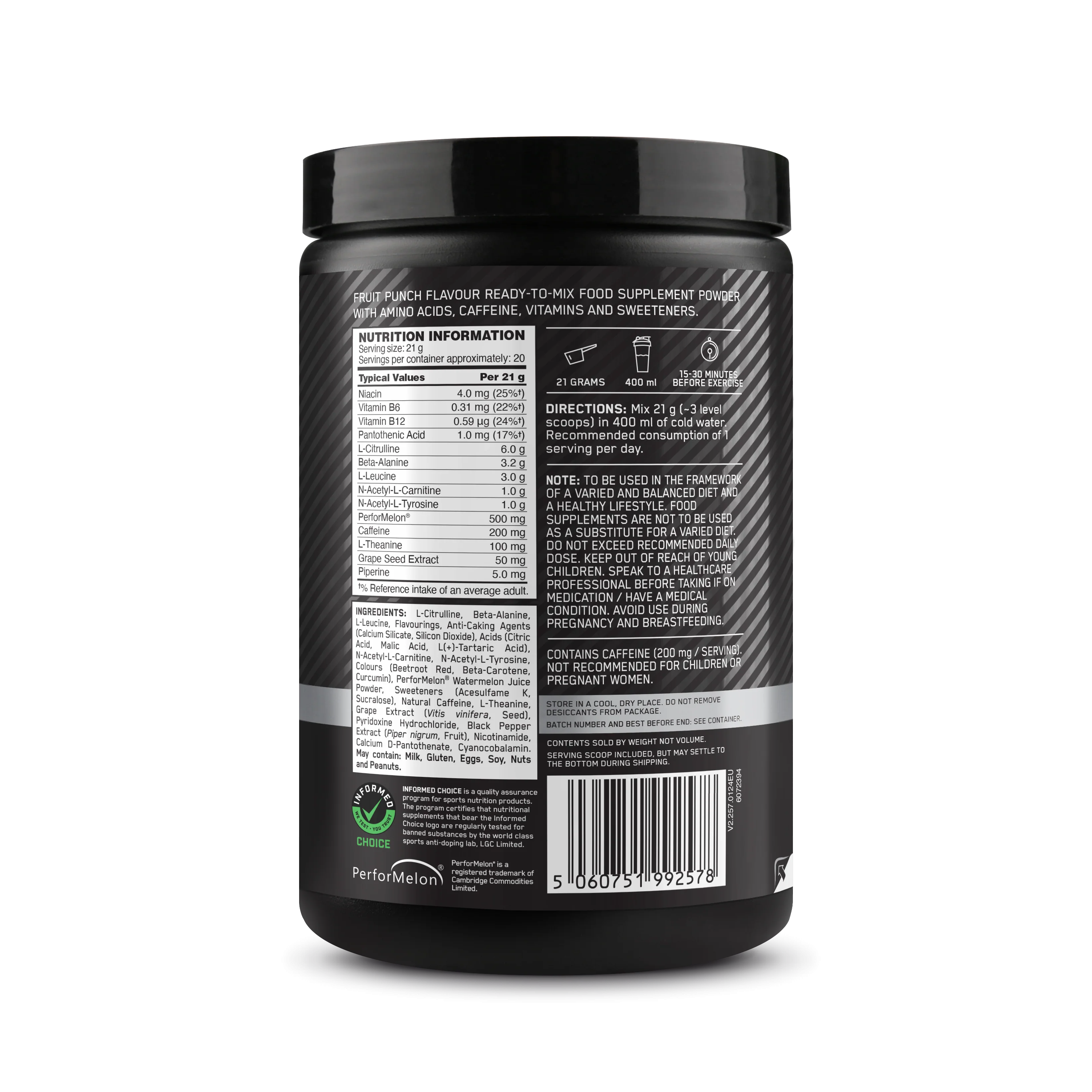 Platinum Pre-Workout (420g) - Image 2