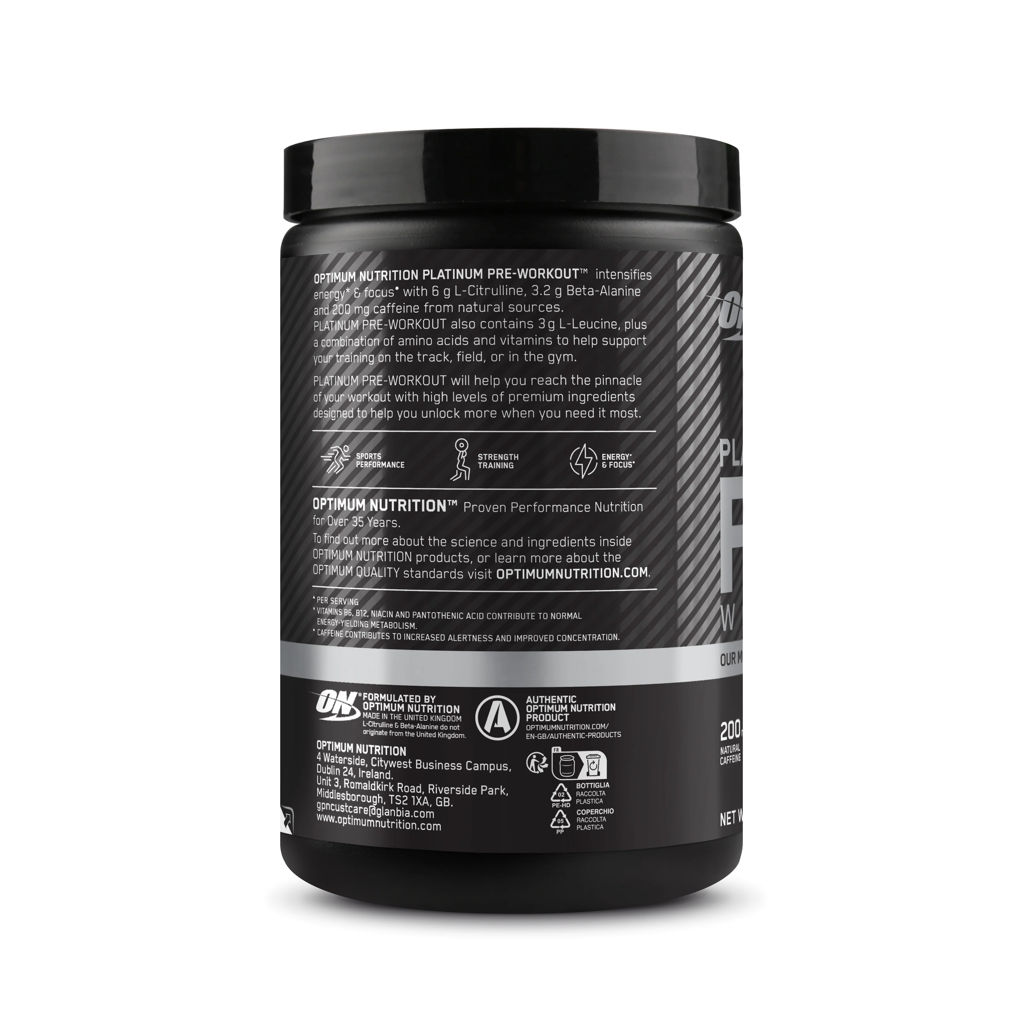 Platinum Pre-Workout (420g) - Image 9