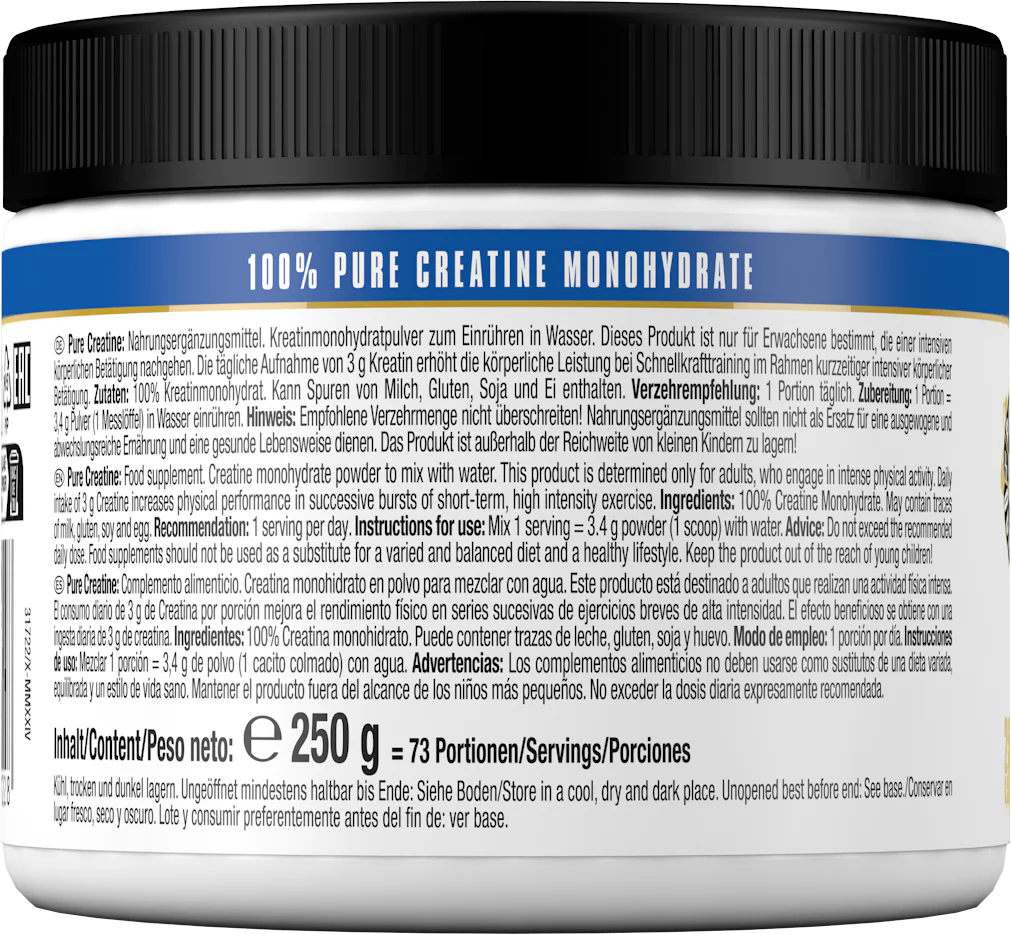Pure Creatine Creapure® (250g) - Image 3