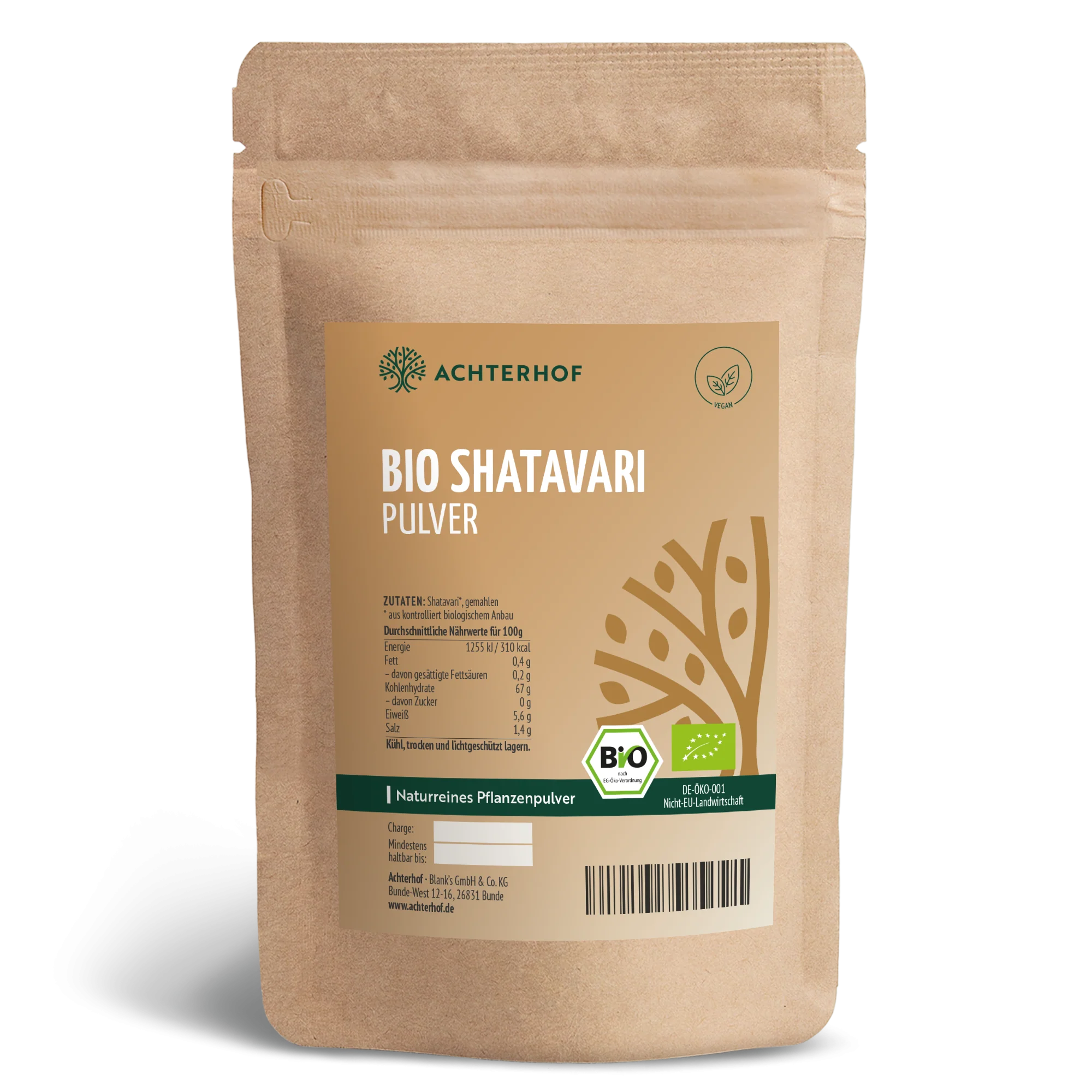 Bio Shatavari Pulver (250g)