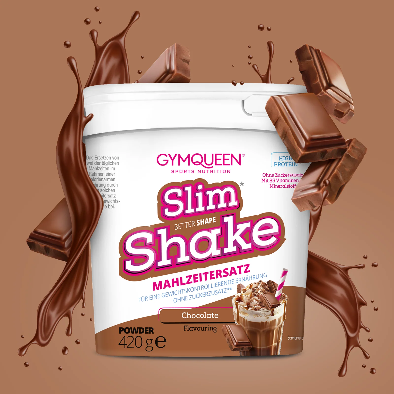 Slim Shake Mahlzeitersatz-Shake (420g) - Image 13