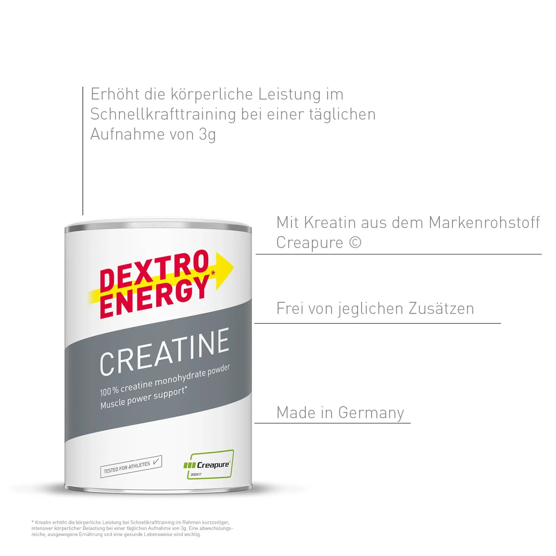 Creatine Creapure (500g) - Image 2
