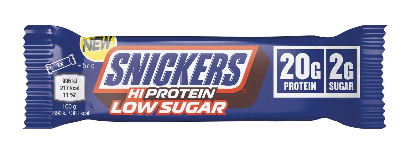 Snickers Low Sugar High Protein Bar (12x57g) - Image 4