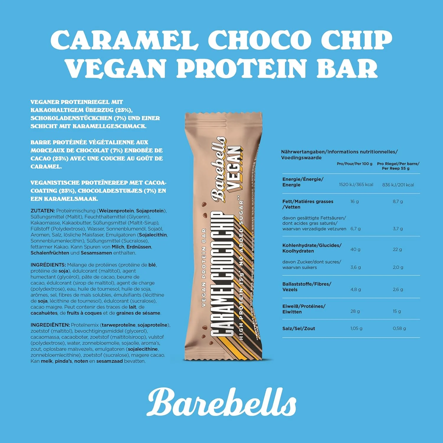 Vegan Protein Bar (12x55g) - Image 8