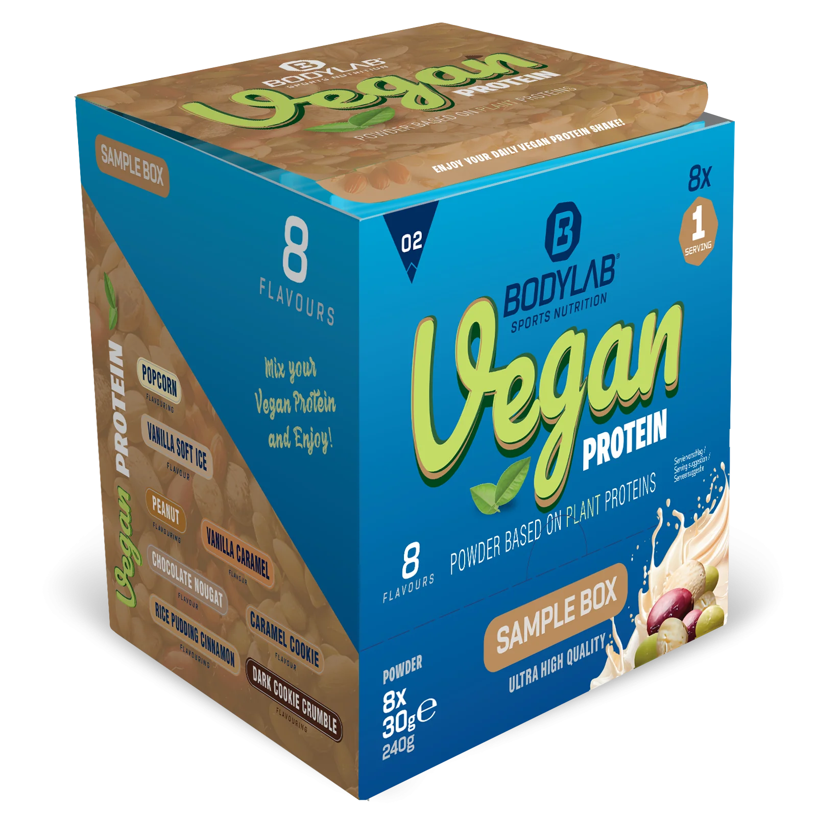 Vegan Protein Probierboxen (8 Proben je 30g) - Image 11
