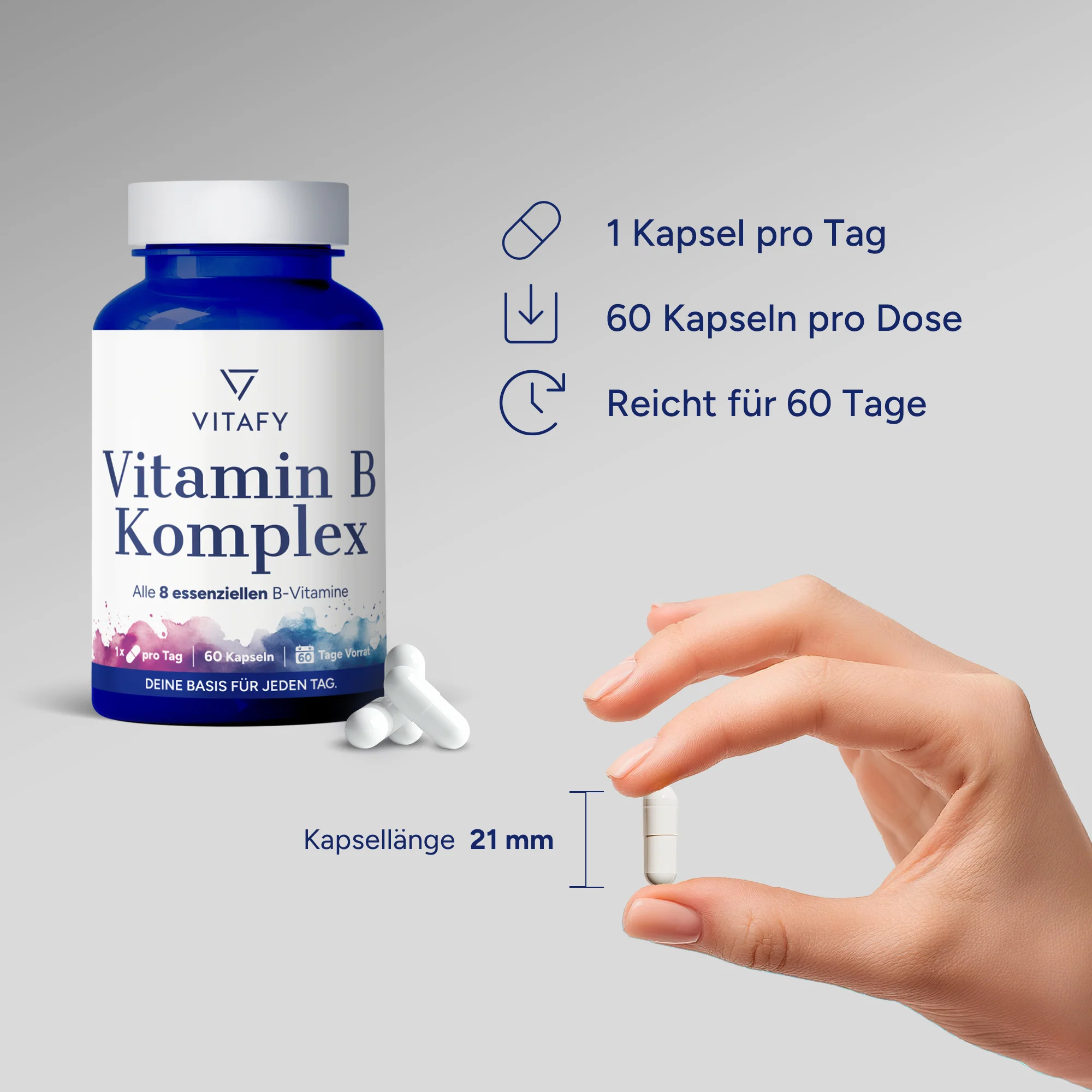 Vitamin B Komplex (60 Kapseln) - Image 5