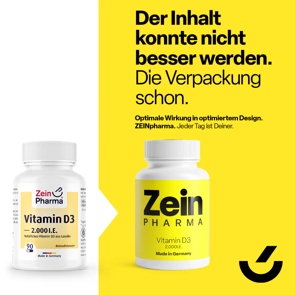 Vitamin D3 2000 I.E. (90 Kapseln) - Image 3