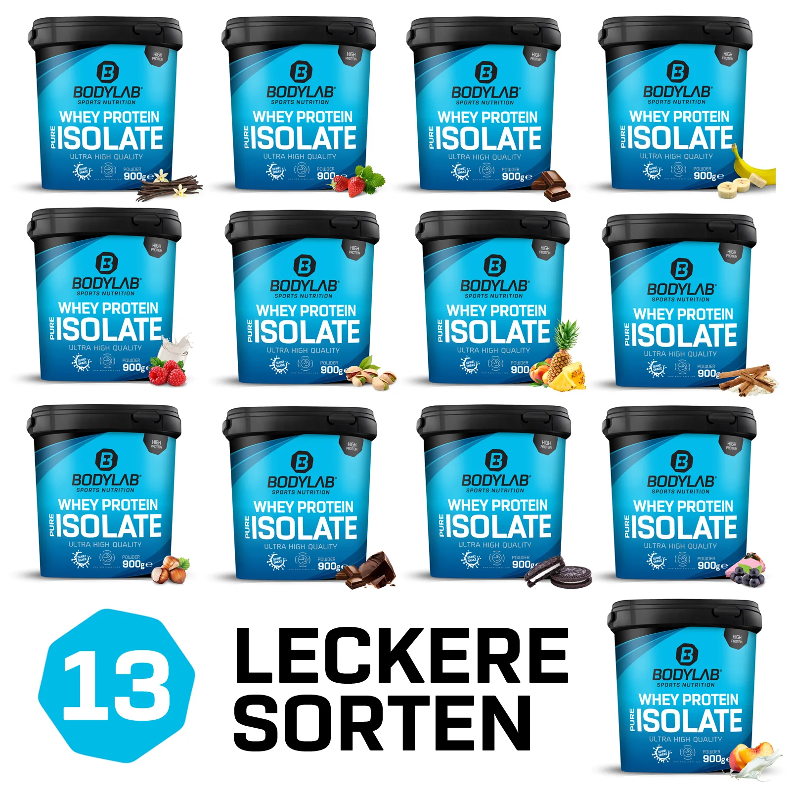Whey Protein Isolat (900g) - Image 8
