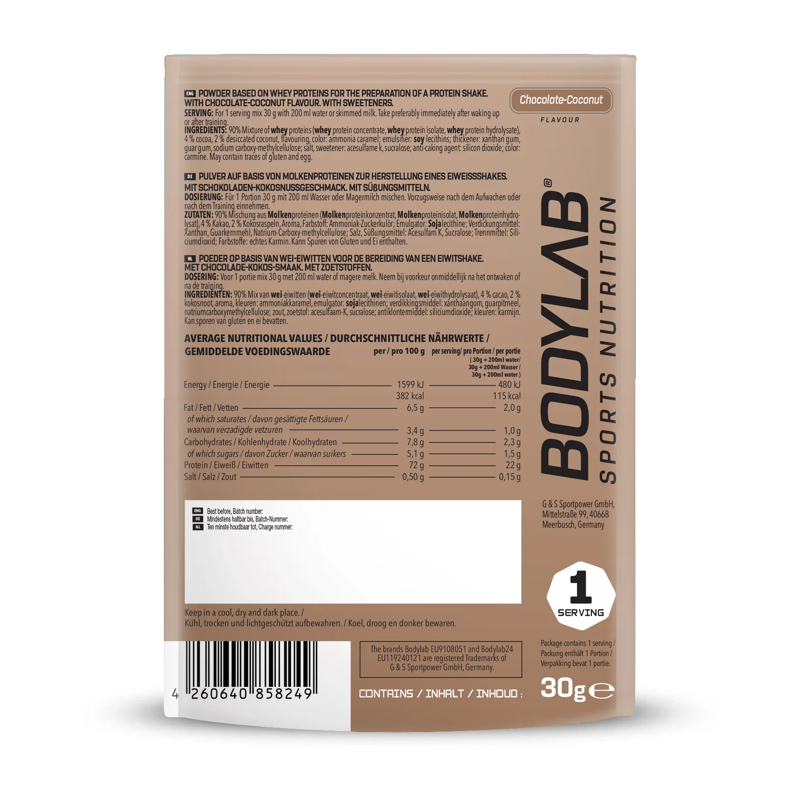 Whey Protein Probierboxen (8 Proben je 30g) - Image 6