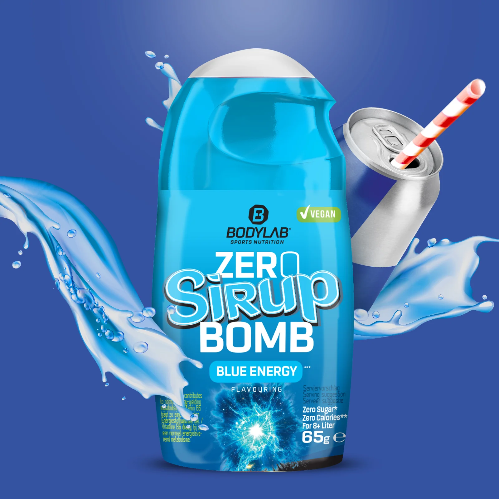 ZERO Sirup BOMB 1.0 - 4.0 Box (5x65ml) - Image 19