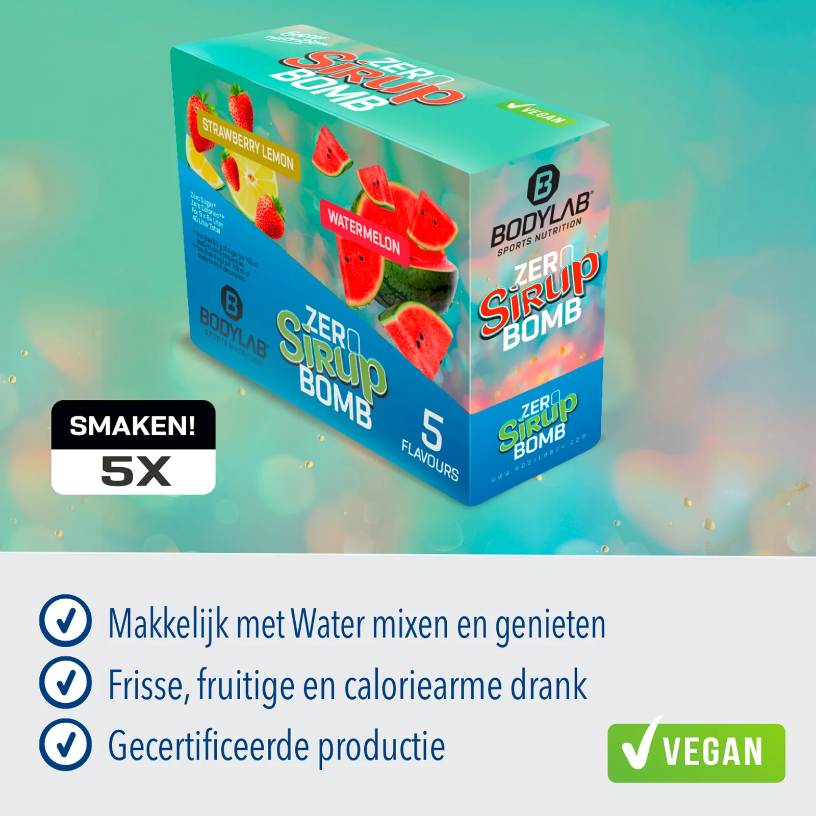 ZERO Sirup BOMB 1.0 - 4.0 Box (5x65ml) - Image 9